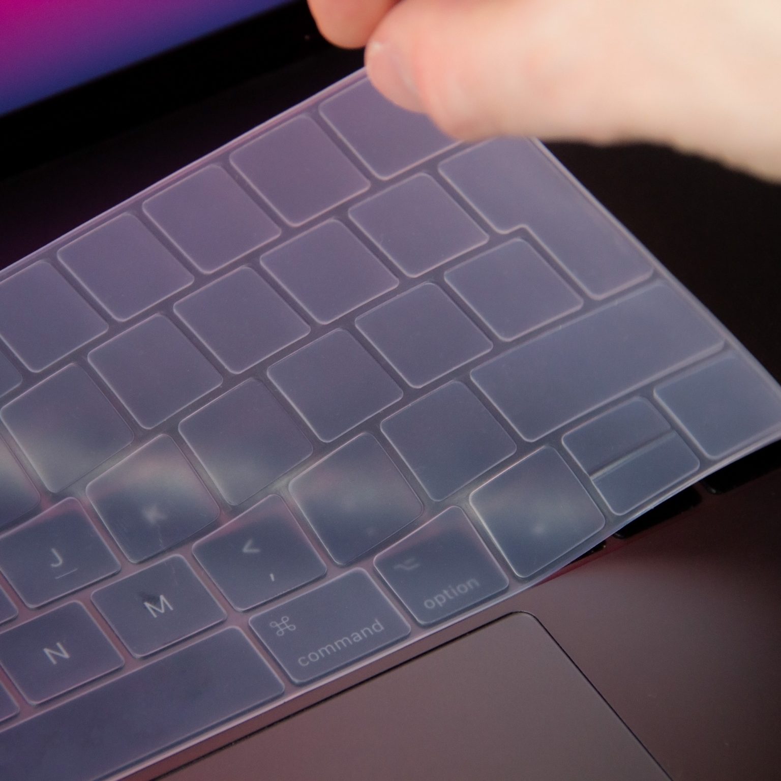 Mac Replacement Keys Rubber Keyboard Protector for MacBook Pro A1990